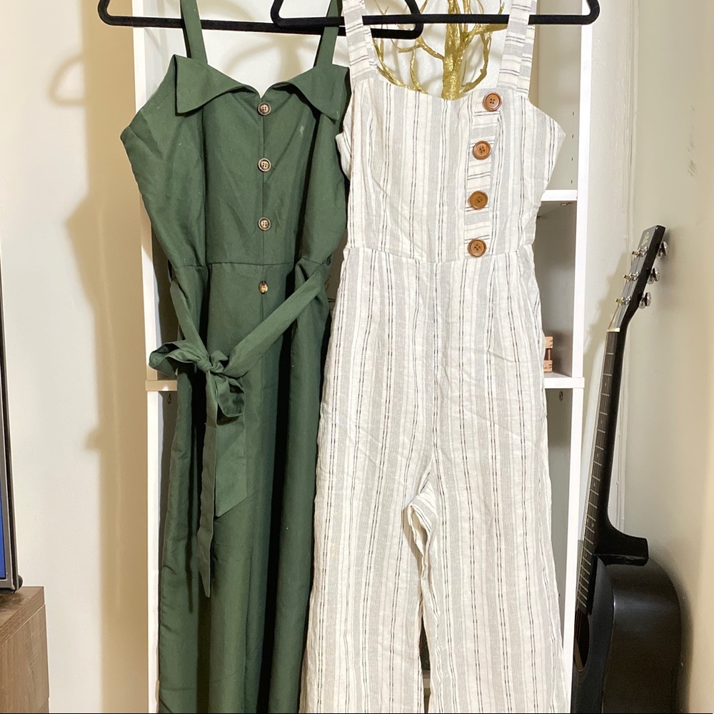 BUNDLE! 2 one-piece jumpsuits. Size Small (SHEIN)